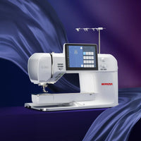 BERNINA 990 Näh- und Stickmaschine mit extragroßem Durchlass und Farb-Touchscreen