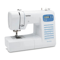 Brother DX70SE mit großem LCD-Display und Anschiebetisch für komfortables Nähen