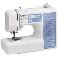 Brother FS100WT Nähmaschine mit LCD-Display und Anschiebetisch in Vorderansicht