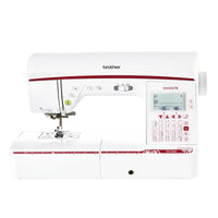 Brother Innov-is NV1040 Special Edition mit großem LC-Display und Bedienfeld in Nahaufnahme