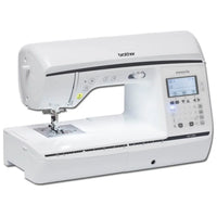 Brother NV1300 mit großem LCD-Bildschirm und Sensor-Tastenfeld für präzise Stichauswahl