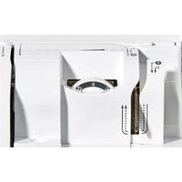 Brother Innov-is F410 Computernähmaschine mit LC-Display und Bedienfeld in Nahaufnahme