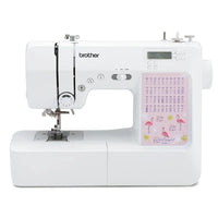 Brother KD40s Little Angel mit LCD-Anzeige und elektronischer Stichauswahl in Nahaufnahme