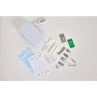 Brother KD40s Little Angel mit LCD-Anzeige und elektronischer Stichauswahl in Nahaufnahme