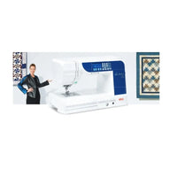 Elna eXcellence 730 Pro computergesteuerte Nähmaschine – Frontansicht