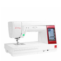 Elna eXcellence 770 Nähmaschine mit großem LCD-Touchscreen – Frontansicht