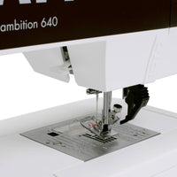 Pfaff Creative Ambition 640 können kreative Projekte