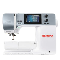 Bernina 480 Nähmaschine mit großem Touchscreen und Anschiebetisch