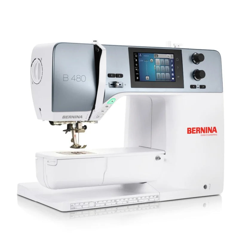 Bernina 480 Nähmaschine mit großem Touchscreen und Anschiebetisch