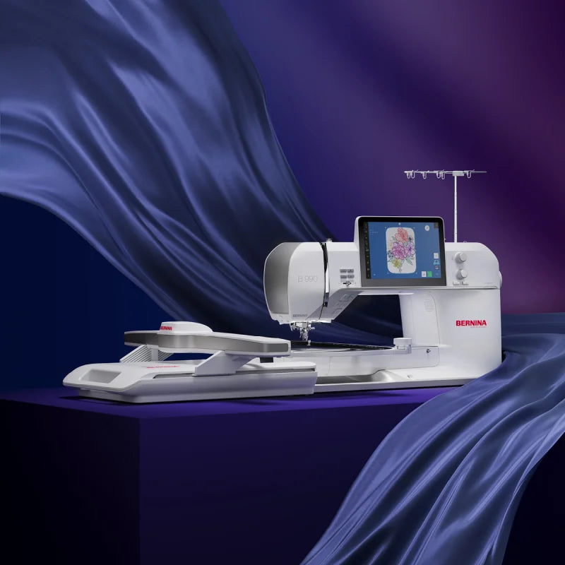 BERNINA 990 mit XL Stickmodul – Neu