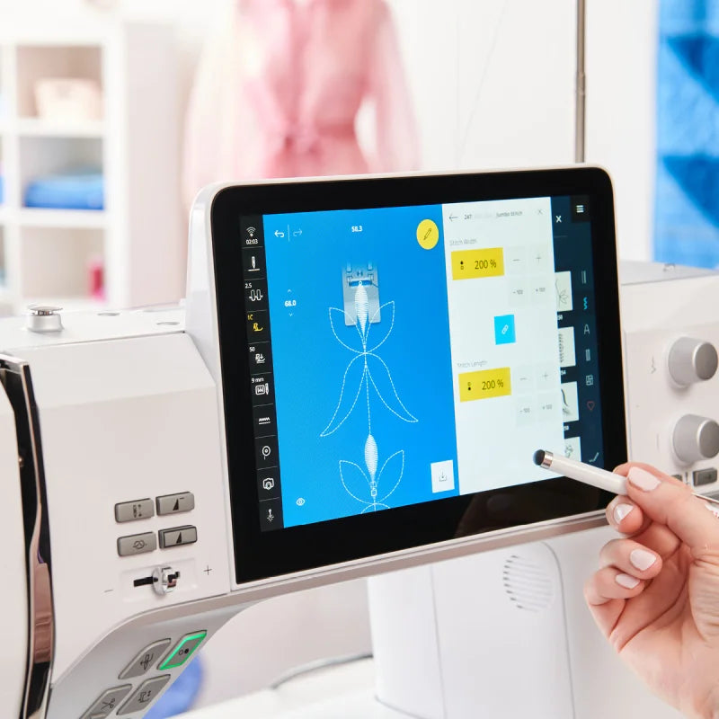 BERNINA 990 mit XL Stickmodul – Neu