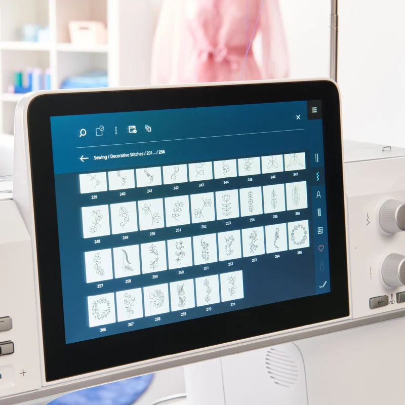 BERNINA 990 mit XL Stickmodul – Neu