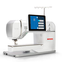 BERNINA 990 Näh- und Stickmaschine mit extragroßem Durchlass und Farb-Touchscreen