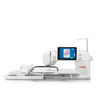 BERNINA 990 Näh- und Stickmaschine mit extragroßem Durchlass und Farb-Touchscreen