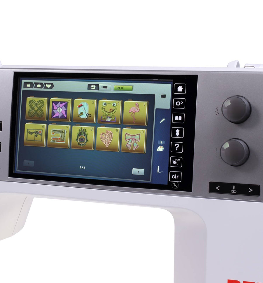 BERNINA 770QE Plus mit SDT-Stickmodul