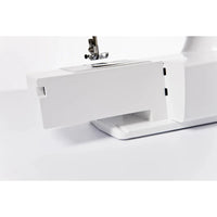 Brother FS100WT Nähmaschine mit LCD-Display und Anschiebetisch in Vorderansicht