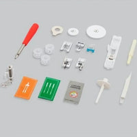 Brother FS100WT Nähmaschine mit LCD-Display und Anschiebetisch in Vorderansicht