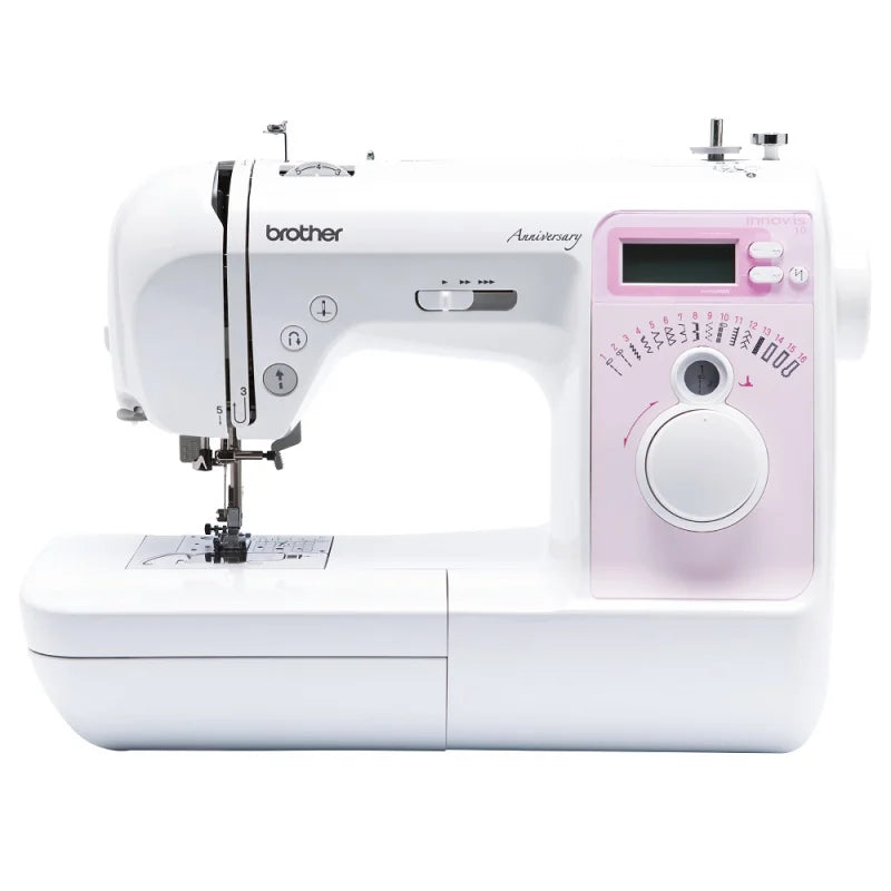 Brother Innov-is 10A Jubiläumsmodell – Vorderansicht der Nähmaschine
