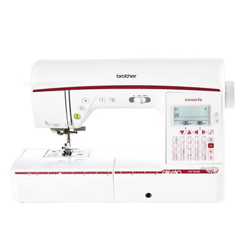 Brother Innov-is NV1040 Special Edition mit großem LC-Display und Bedienfeld in Nahaufnahme