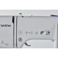 Brother Innov-is A150 Nähmaschine mit LCD-Display und Bedienfeld in der Frontalansicht