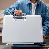 Nähbeispiel mit Zierstich auf der Brother Innov-is A65