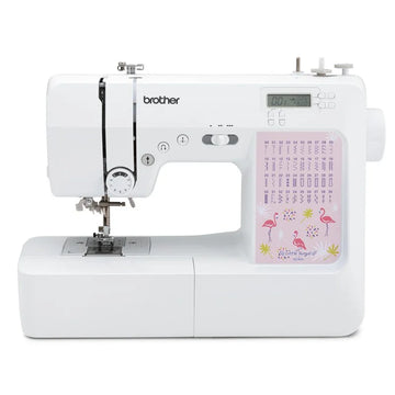 Brother KD40s Little Angel mit LCD-Anzeige und elektronischer Stichauswahl in Nahaufnahme