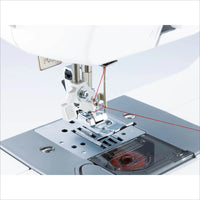 Brother XQ3700 Nähmaschine – Vorderansicht mit Funktionsrad und Stichübersicht