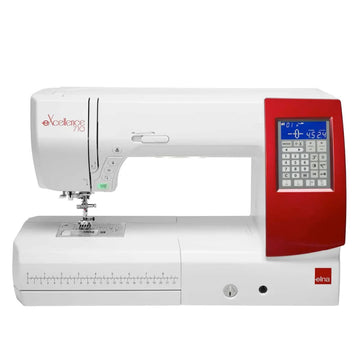 Elna eXcellence 710 mit großem Nähbereich und LCD-Anzeige