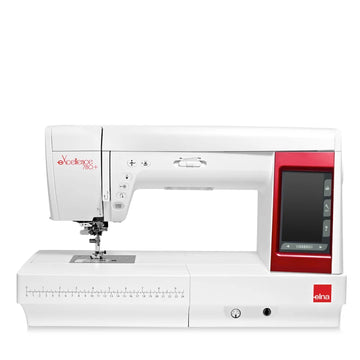 Elna eXcellence 780+ Nähmaschine mit Touchscreen und modernem Design