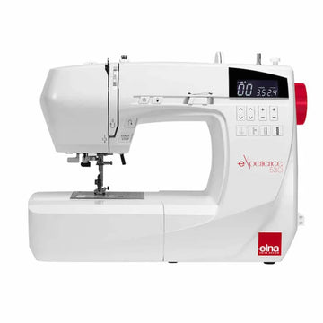 Elna eXperience 530 – Frontansicht mit übersichtlichem Bedienfeld
