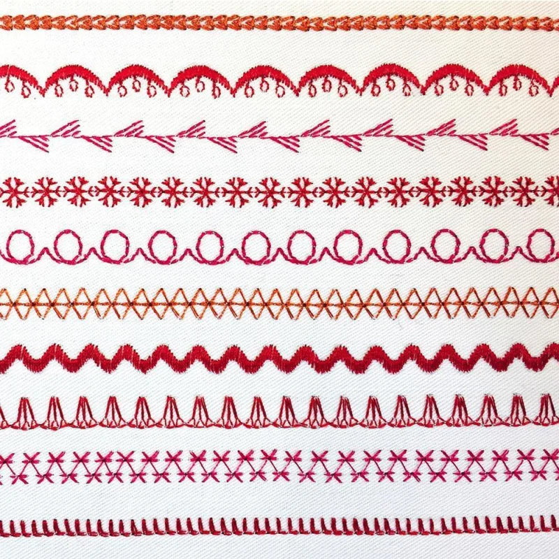 Elna eXperience 550 – vielseitige Computernähmaschine mit LCD-Bildschirm