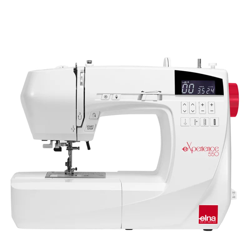 Elna eXperience 550 – vielseitige Computernähmaschine mit LCD-Bildschirm