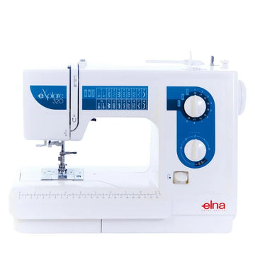 Elna eXplore 320 – Freiarm-Nähmaschine mit moderner Greifertechnik