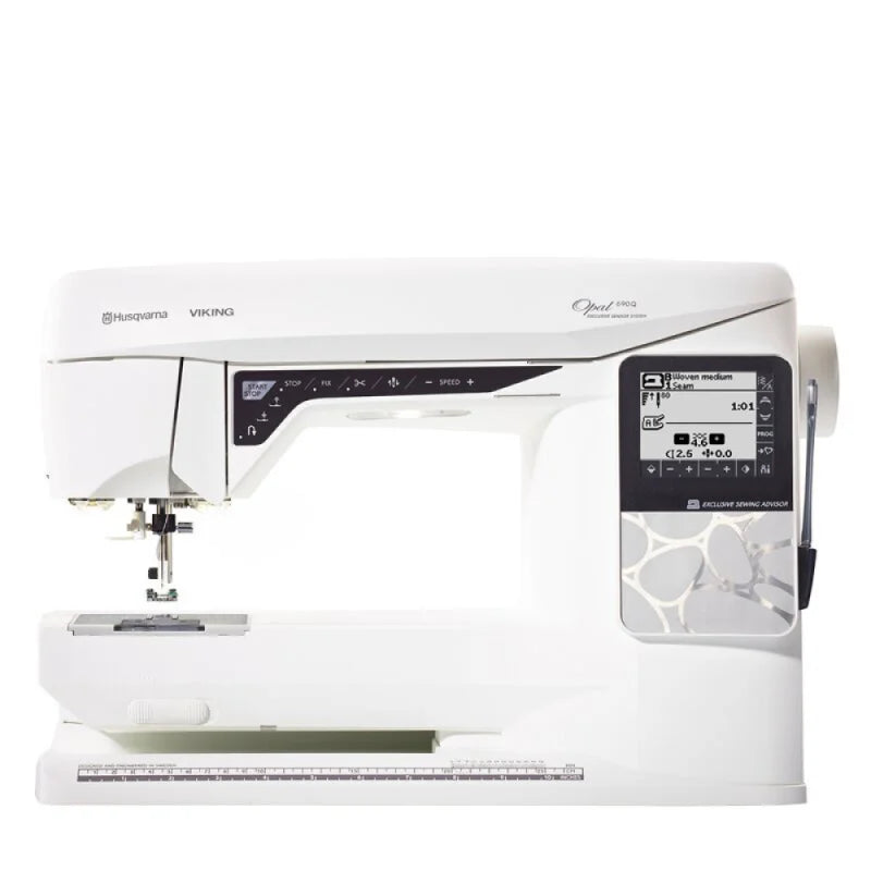 Husqvarna Viking Opal 690Q Computernähmaschine mit Touchscreen und Sensor-System