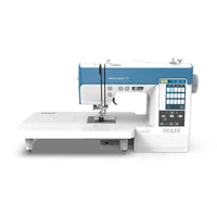 Zwei mitgelieferte Stickrahmen der PFAFF creative 350 – 170x100 mm und 100x100 mm