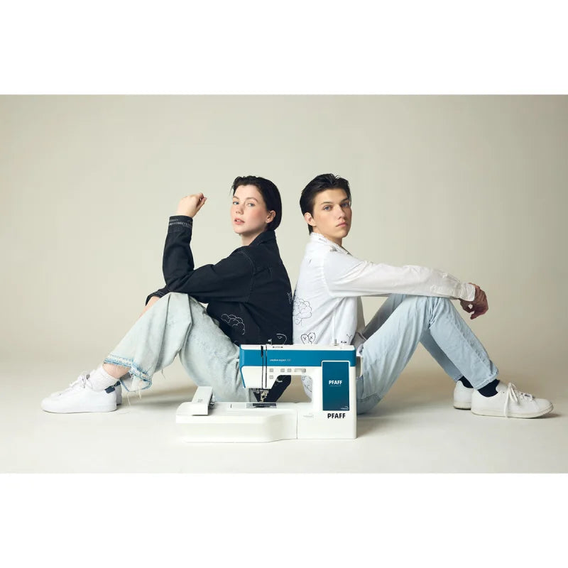 Verbindung der PFAFF creative 350 mit mySewnet für kreative Freiheit über PC oder Smartphone