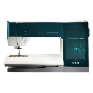 10,1 Zoll Multi-Touchscreen der PFAFF performance icon mit Tablet-Bedienung