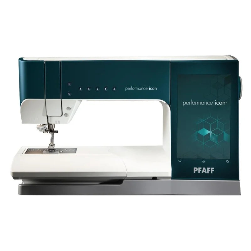 10,1 Zoll Multi-Touchscreen der PFAFF performance icon mit Tablet-Bedienung