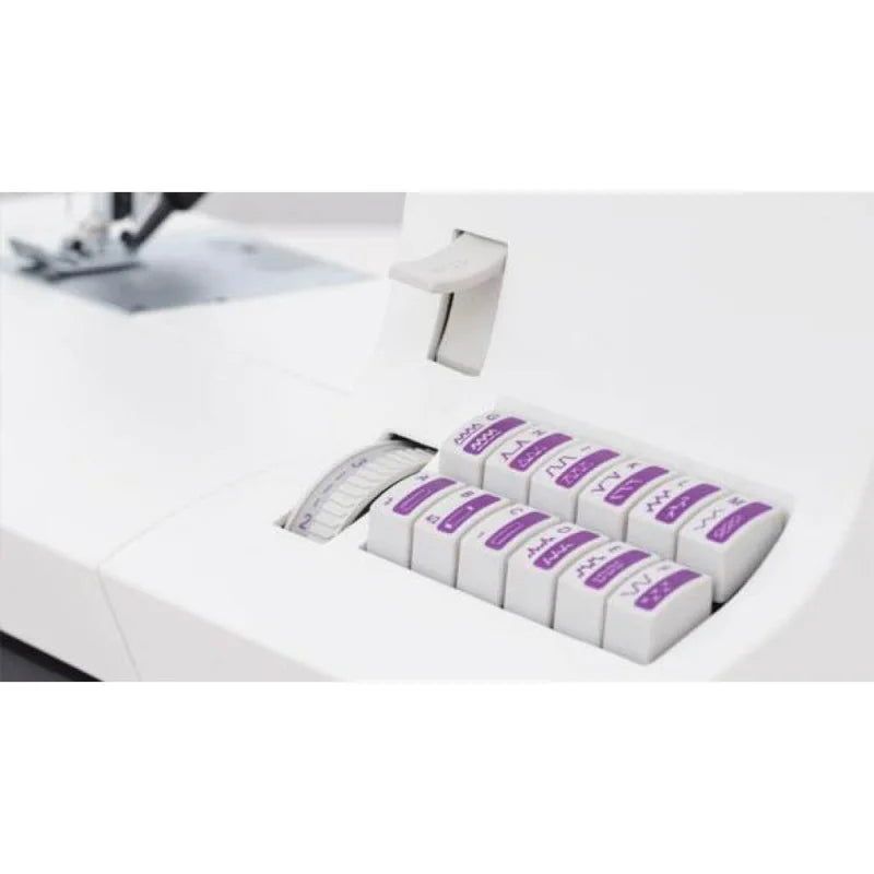 easy select Bedienfeld der PFAFF select 4.2 mit einfacher Stichwahl per Knopfdruck