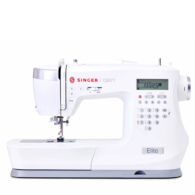 SINGER Elite CE677 Nähmaschine mit großer Stichauswahl