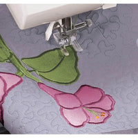 Singer Patchwork 7285Q mit großem Anschiebetisch und Zubehör