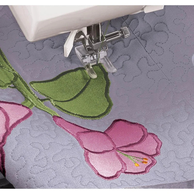 Singer Patchwork 7285Q mit großem Anschiebetisch und Zubehör