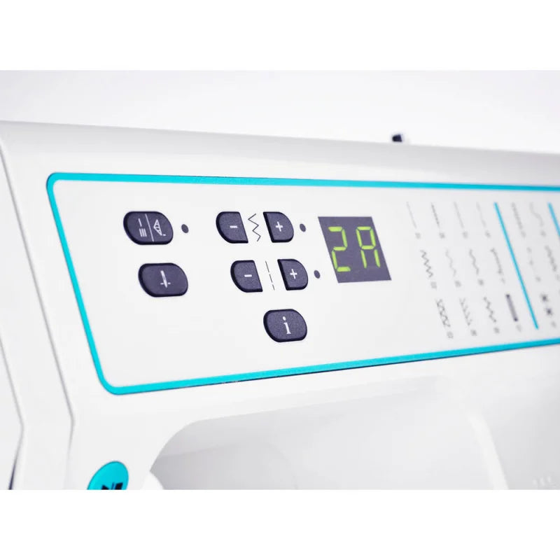 „Smarter by PFAFF 260C – Nähmaschine mit Display und Start-Stopp-Funktion“