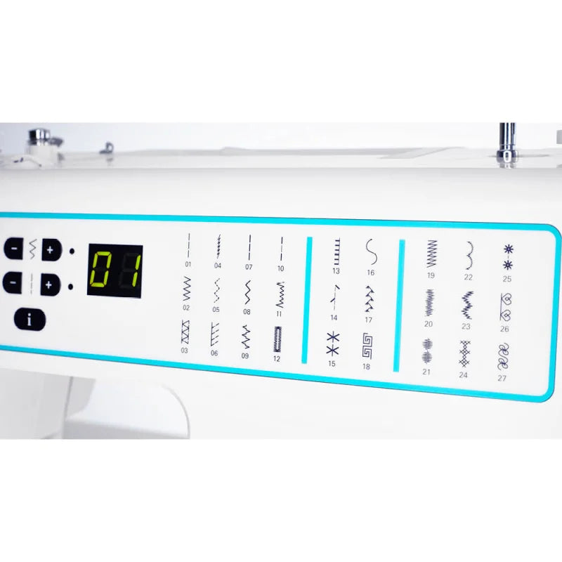 „Smarter by PFAFF 260C – Nähmaschine mit Display und Start-Stopp-Funktion“